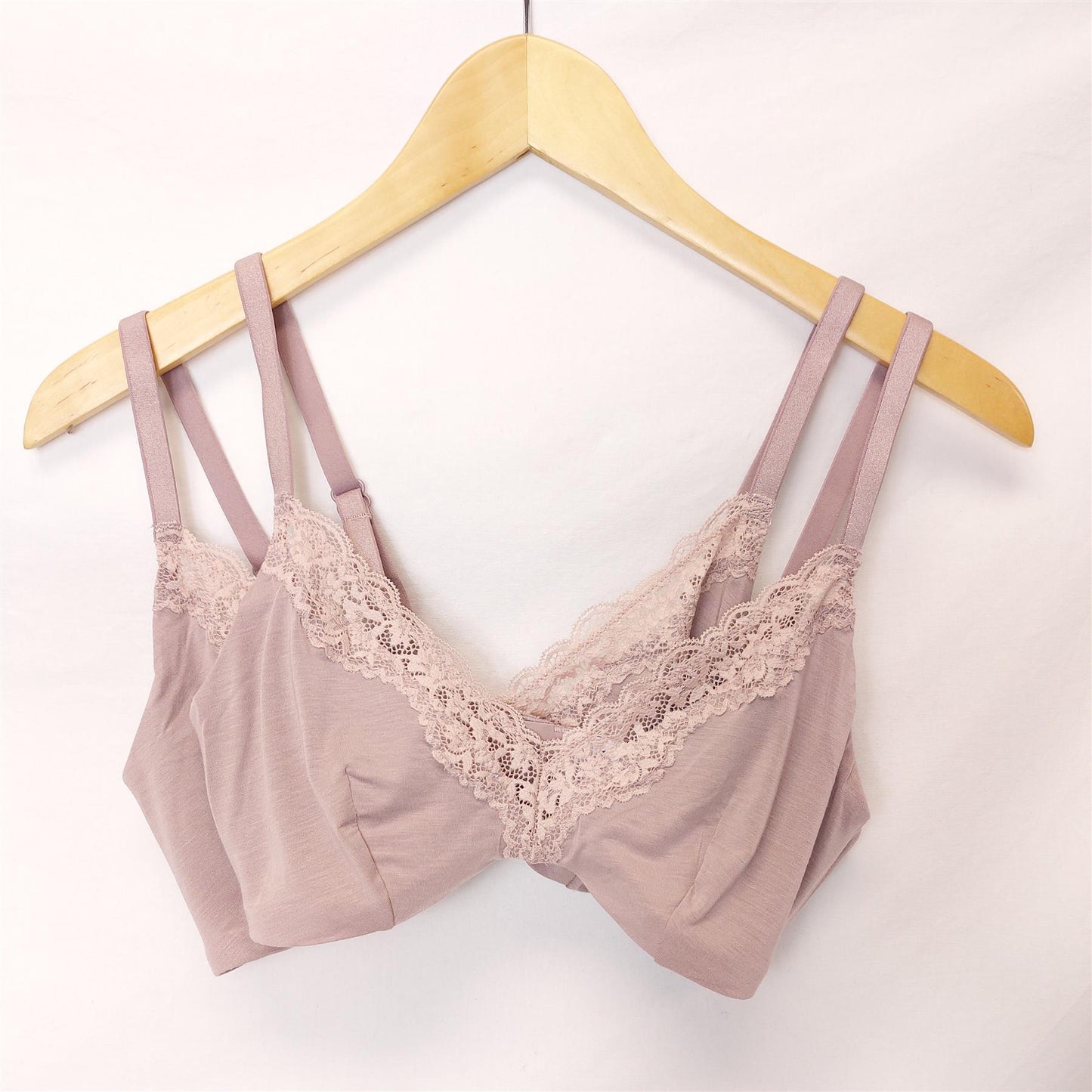 Oysho Modal Comfort Bra Soft Lace Non-Wired Non-Padded Brand New –  Worsley_wear