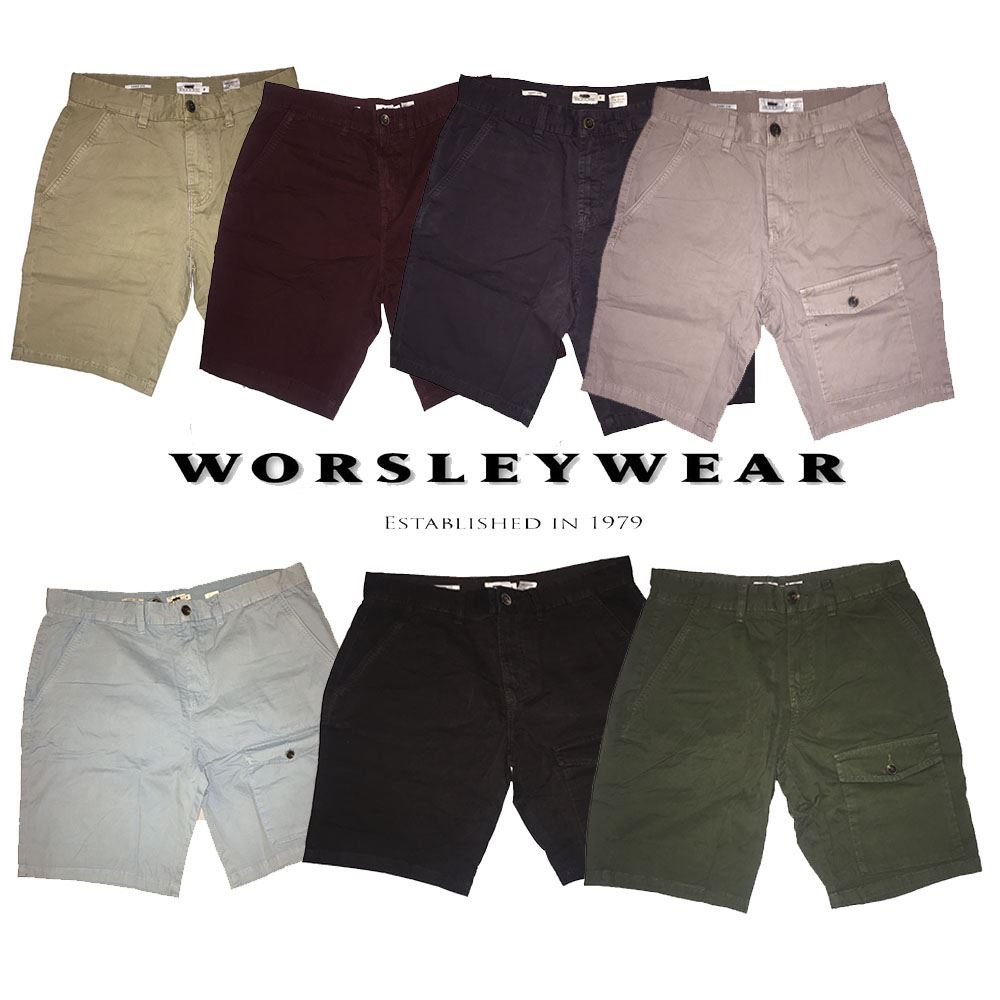 Ex Store Chinos & Khakis Shorts for Men 100% Cotton