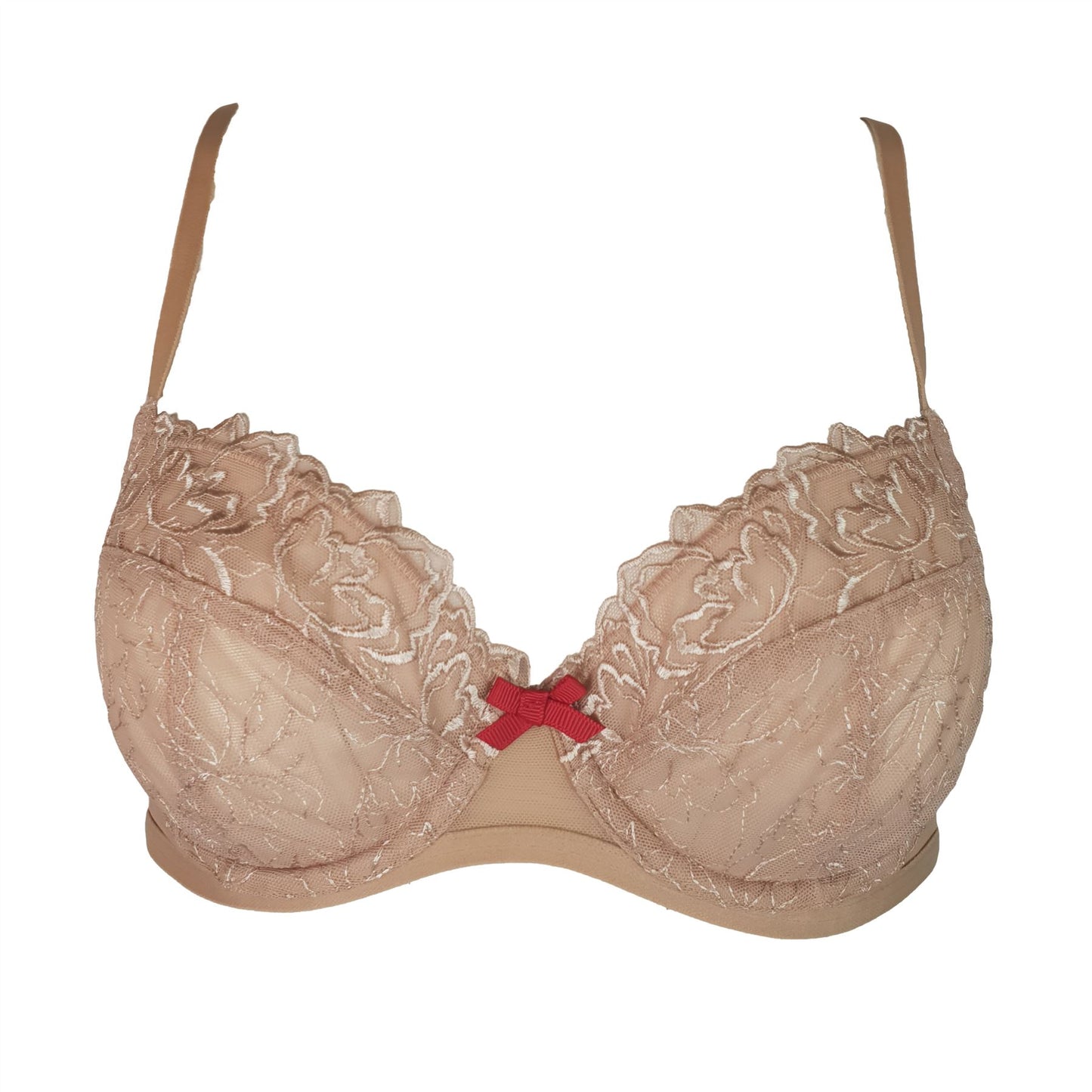 Ex M&S Lace Bra Underwired Non-Padded Full Cup Floral Brand New